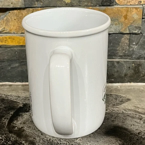 Zeppa Kent CT. Large White Welsh Corgi Dog Coffee Cup Mug Large Canis Herdemis - Picture 5 of 10